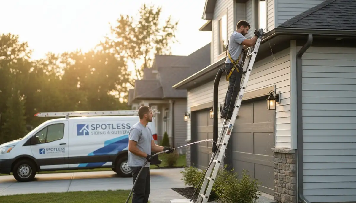 Professional gutter cleaning service in San Antonio, TX to protect homes from debris and water damage