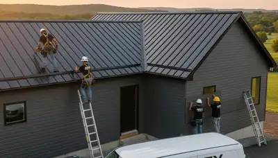 Professional metal roofing installation in San Antonio TX by Next Level Exteriors experts