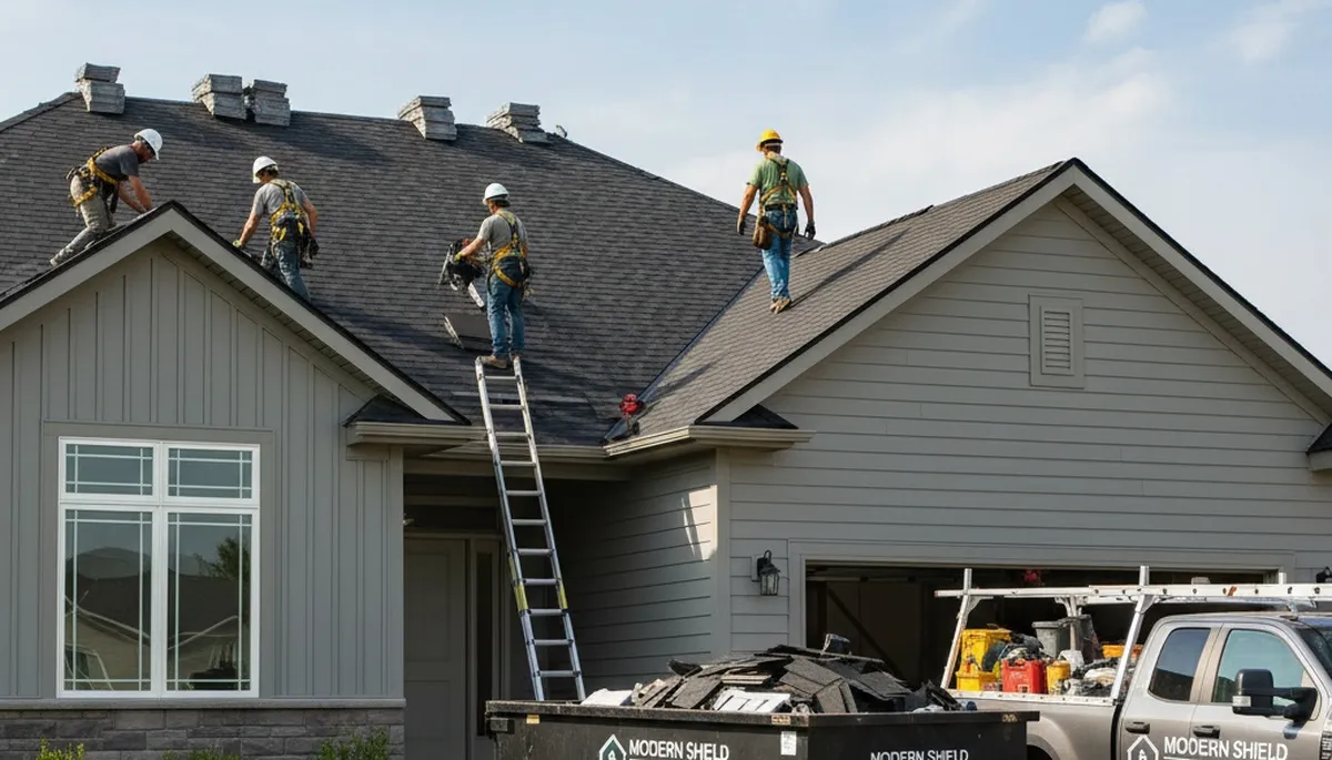 Vinyl siding installation on San Antonio TX home by Next Level Exteriors roofing experts