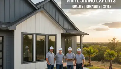 Professional vinyl siding installation on home exterior in San Antonio, TX