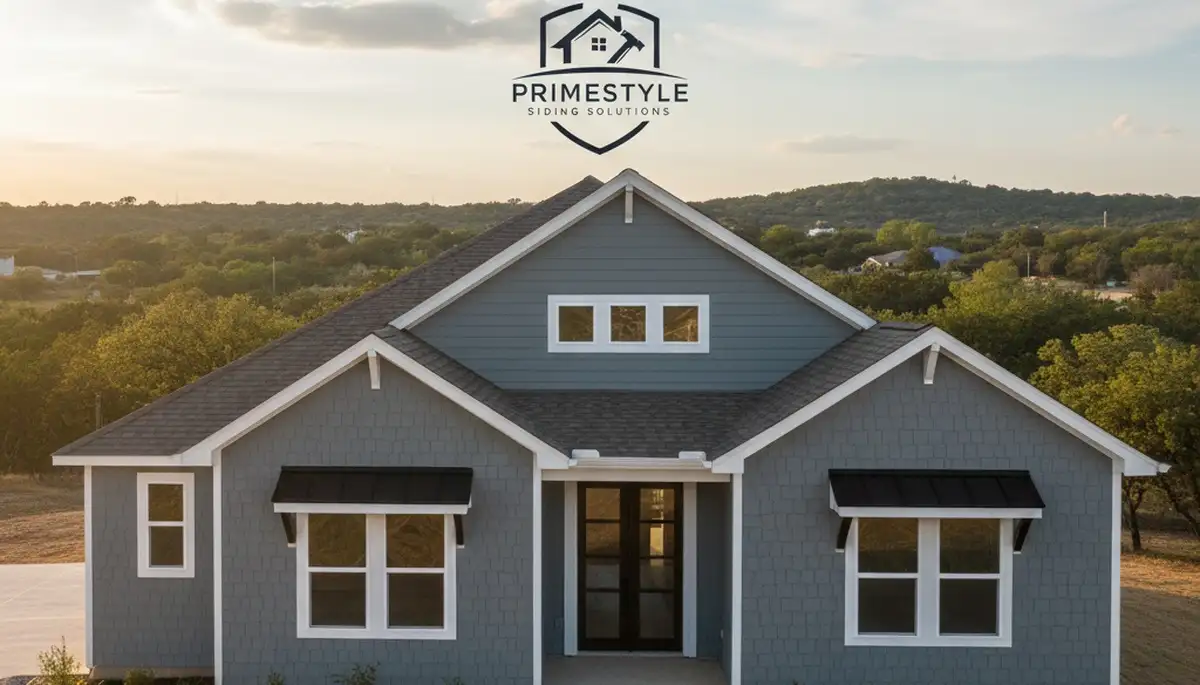 Professional vinyl siding installation on home exterior in San Antonio, TX