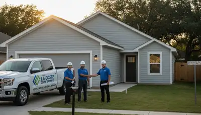 Vinyl siding installation service in San Antonio, TX for residential exterior home improvement