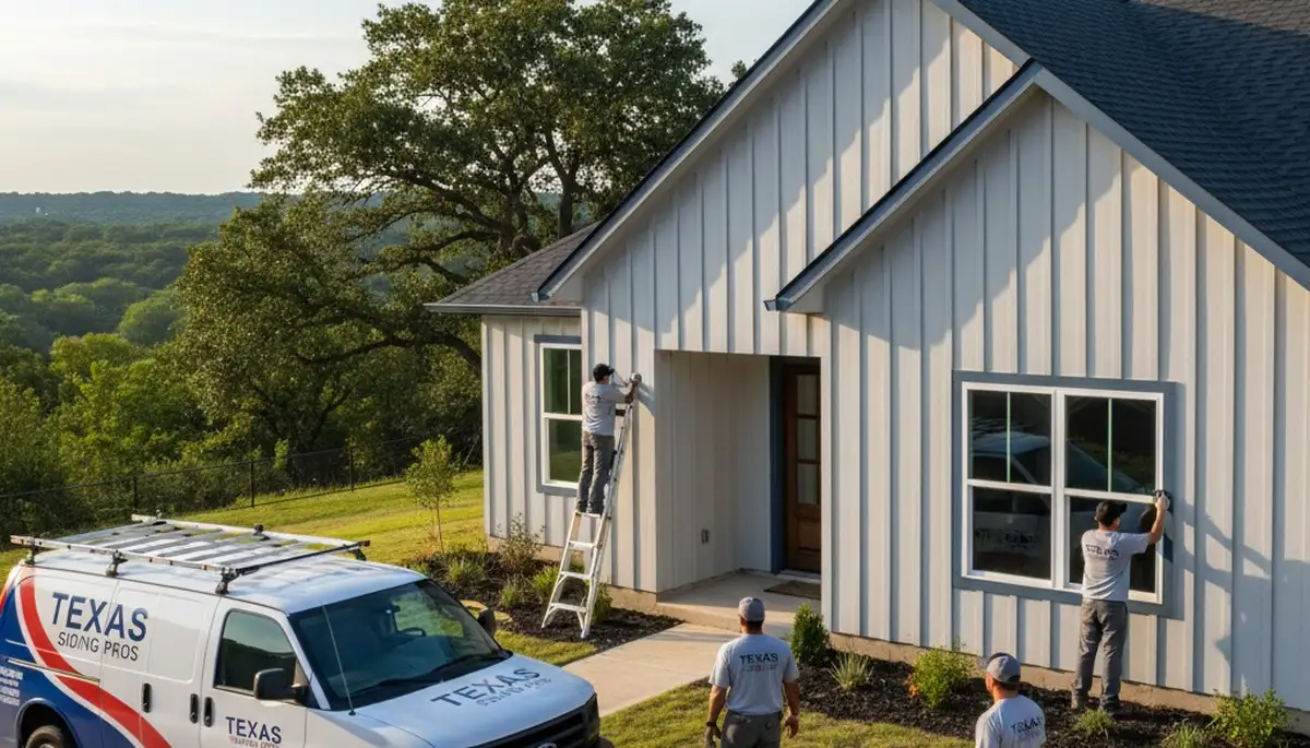 Vinyl siding installation services in San Antonio, TX for homes and businesses