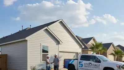 Professional vinyl siding installation on a home exterior in San Antonio, TX