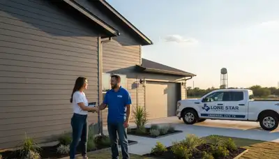 Professional vinyl siding installation on residential home in San Antonio, TX