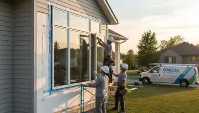 Vinyl siding and window installation by Next Level Exteriors in San Antonio, TX